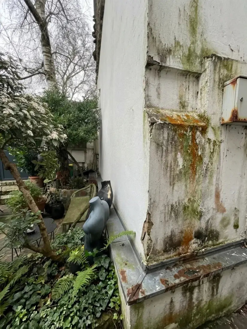 Ravalement de façade dans l'Indre-et-Loire — avant (chantier 3)