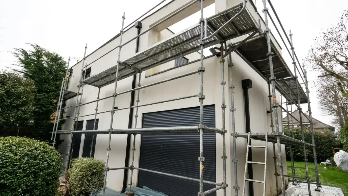 Ravalement de façade dans l'Indre-et-Loire